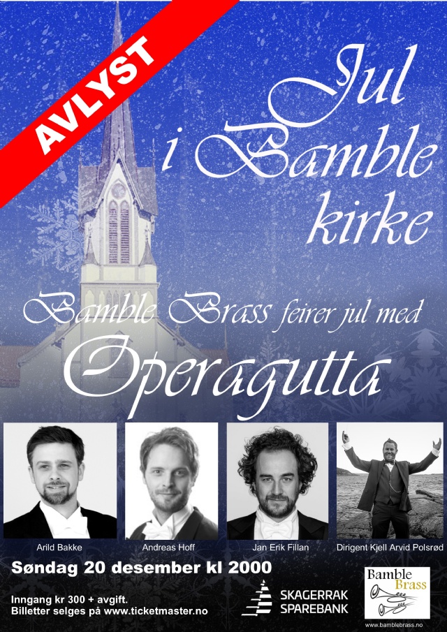 Bamble Brass feirer jul med Operagutta Bamble Brass feirer jul med Operagutta
