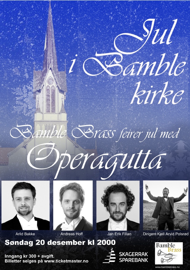 Bamble Brass feirer jul med Operagutta Bamble Brass feirer jul med Operagutta